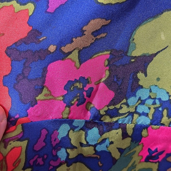 J. Crew Jules Silk Dress in Ashbury Floral Size 0- gently used - Picture 15 of 15